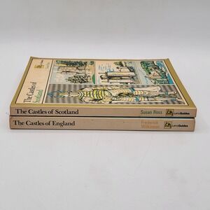 Ross & Wilkinson The Castles of Scotland & England Paperback 1973 Set Good
